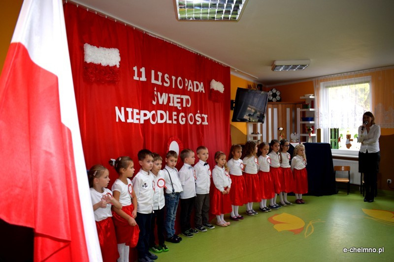 Tu wszędzie jest moja Ojczyzna - obchody Narodowego Święta Niepodległości w Przedszkolu 