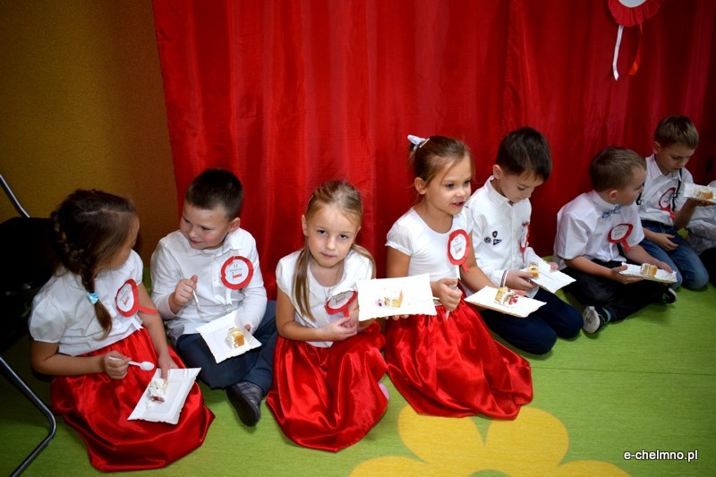 Tu wszędzie jest moja Ojczyzna - obchody Narodowego Święta Niepodległości w Przedszkolu 