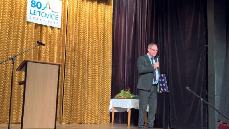 Delegacja z Chełmna w mieście partnerskim Letovice