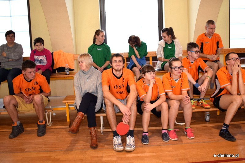 Relacja z XV Kujawsko-Pomorskiego Turnieju Tenisa Stołowego Olimpiad Specjalnych w Chełmnie