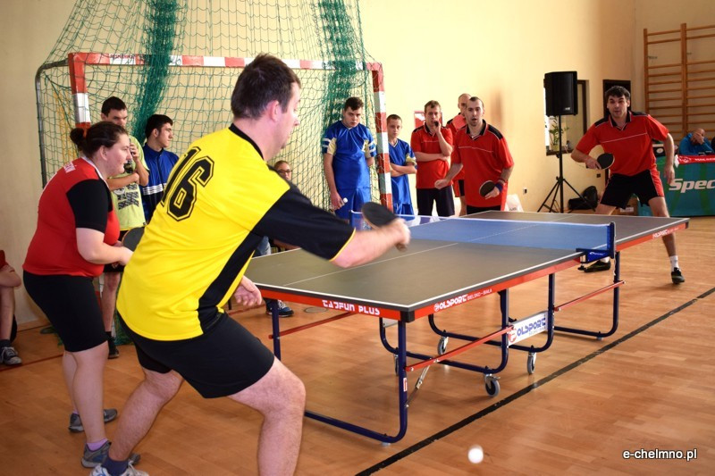 Relacja z XV Kujawsko-Pomorskiego Turnieju Tenisa Stołowego Olimpiad Specjalnych w Chełmnie