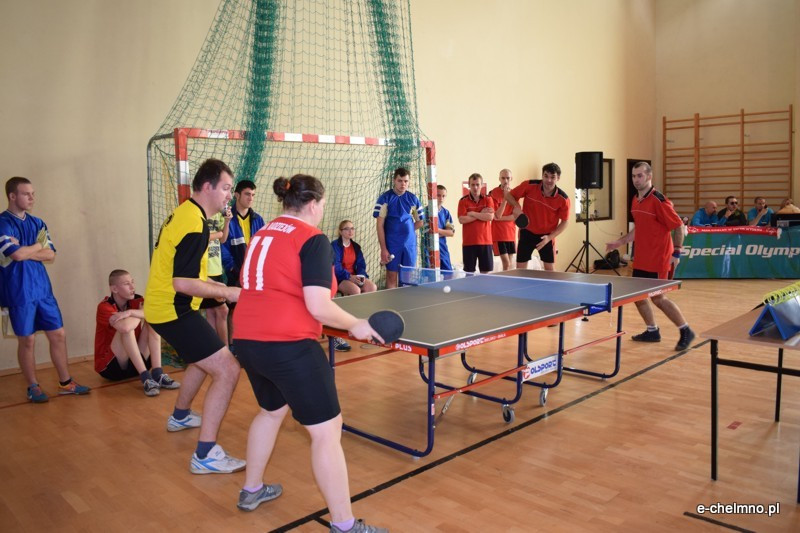 Relacja z XV Kujawsko-Pomorskiego Turnieju Tenisa Stołowego Olimpiad Specjalnych w Chełmnie