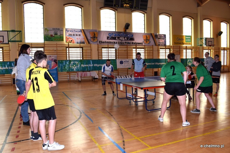 Relacja z XV Kujawsko-Pomorskiego Turnieju Tenisa Stołowego Olimpiad Specjalnych w Chełmnie