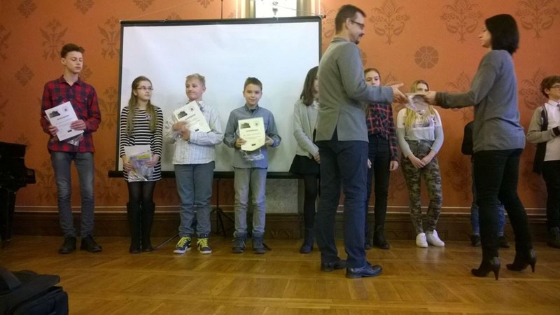 Wyróżnienie laureatów konkursów: z języka angielskiego oraz 