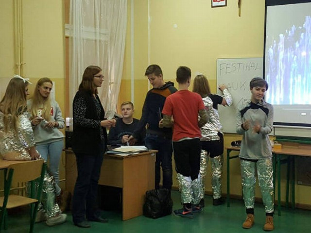 Festiwal nauki w Gimnazjum nr 1 im. Akademii Chełmińskiej