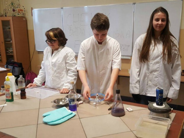 Festiwal nauki w Gimnazjum nr 1 im. Akademii Chełmińskiej