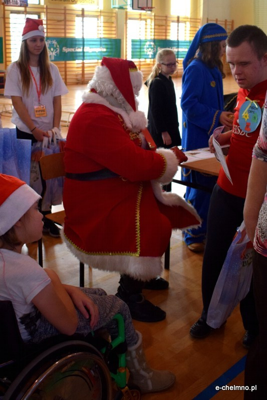 Mikołajkowy Dzień Treningu Aktywności Motorycznej Olimpiad Specjalnych Chełmno 2016