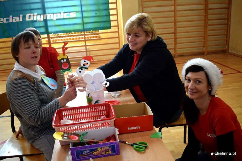 Mikołajkowy Dzień Treningu Aktywności Motorycznej Olimpiad Specjalnych Chełmno 2016