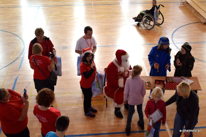 Mikołajkowy Dzień Treningu Aktywności Motorycznej Olimpiad Specjalnych Chełmno 2016