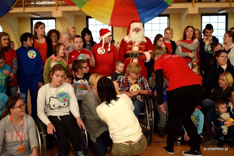 Mikołajkowy Dzień Treningu Aktywności Motorycznej Olimpiad Specjalnych Chełmno 2016