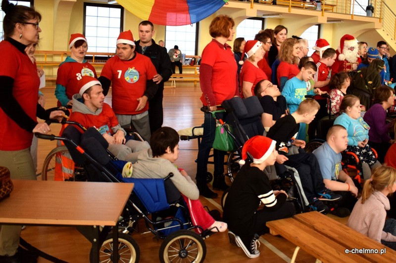 Mikołajkowy Dzień Treningu Aktywności Motorycznej Olimpiad Specjalnych Chełmno 2016