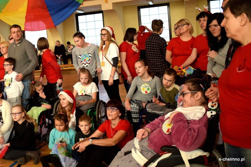 Mikołajkowy Dzień Treningu Aktywności Motorycznej Olimpiad Specjalnych Chełmno 2016