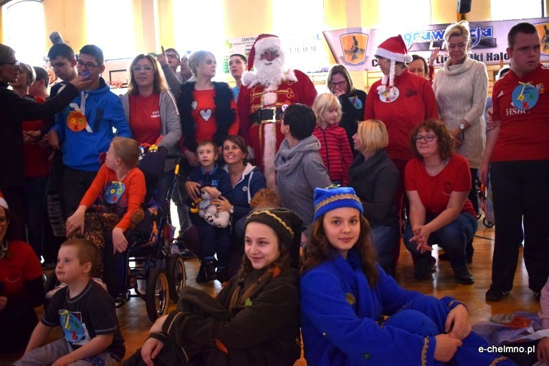 Mikołajkowy Dzień Treningu Aktywności Motorycznej Olimpiad Specjalnych Chełmno 2016