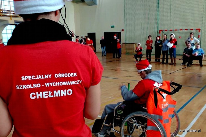 Mikołajkowy Dzień Treningu Aktywności Motorycznej Olimpiad Specjalnych Chełmno 2016