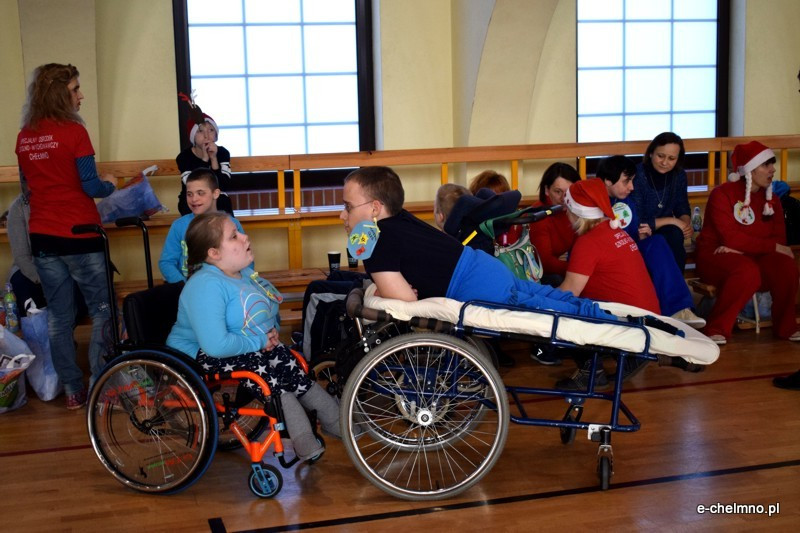 Mikołajkowy Dzień Treningu Aktywności Motorycznej Olimpiad Specjalnych Chełmno 2016