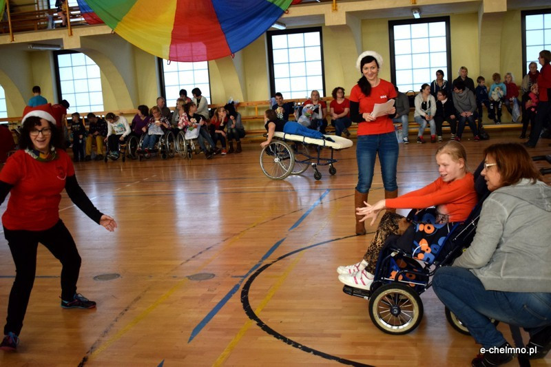 Mikołajkowy Dzień Treningu Aktywności Motorycznej Olimpiad Specjalnych Chełmno 2016