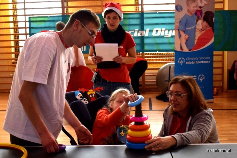 Mikołajkowy Dzień Treningu Aktywności Motorycznej Olimpiad Specjalnych Chełmno 2016