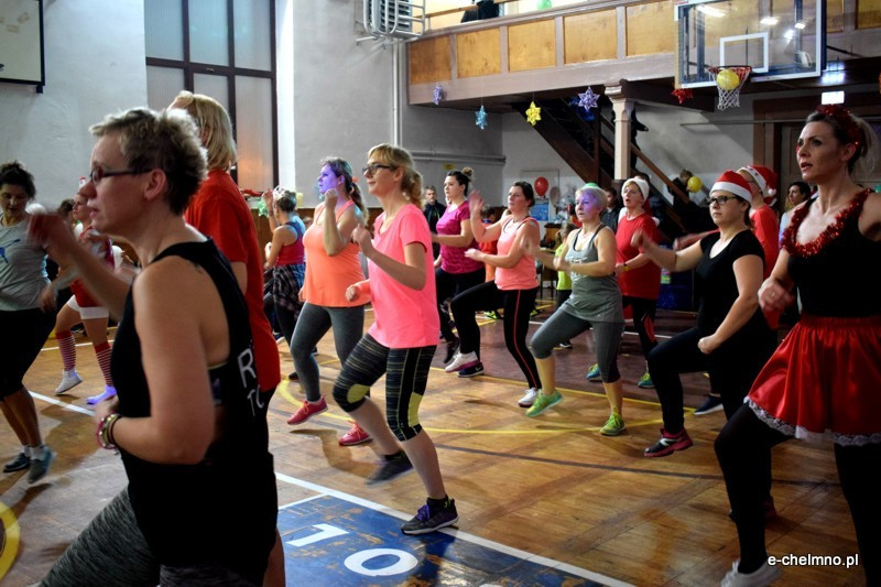 Wspaniały ZUMBA MARATOM na cel Domu Dziecka w Chełmnie