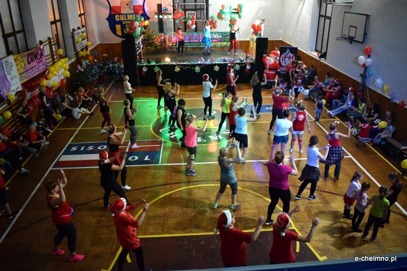 Wspaniały ZUMBA MARATOM na cel Domu Dziecka w Chełmnie