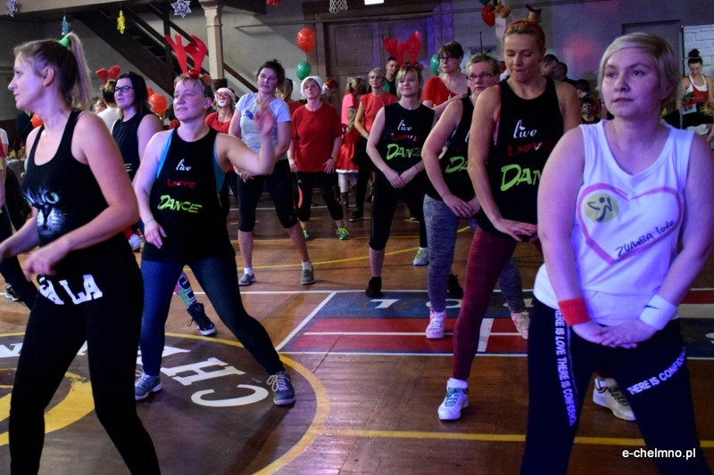 Wspaniały ZUMBA MARATOM na cel Domu Dziecka w Chełmnie