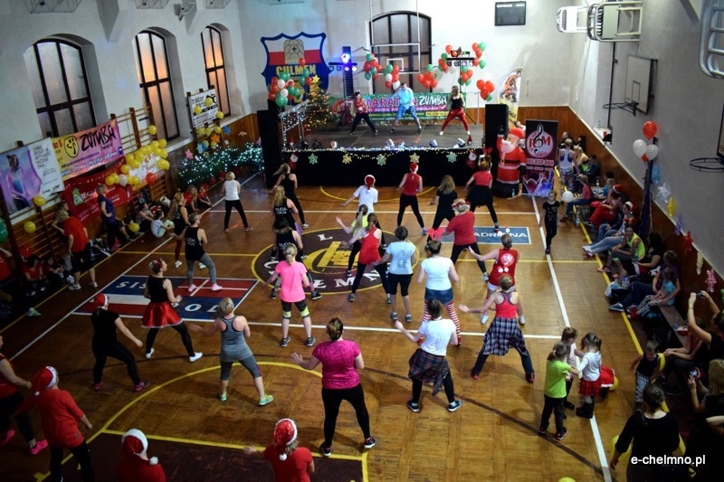 Wspaniały ZUMBA MARATOM na cel Domu Dziecka w Chełmnie