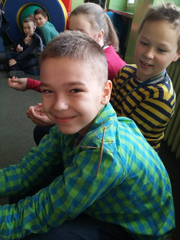 Pokazowa lekcja o zwierzętach egzotycznych w Szkole Podstawowej nr 4