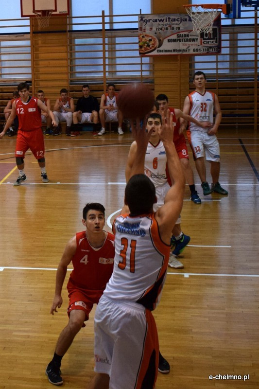 Kolejne zwycięstwo Klubu Medos MChKK Chełmno w meczu z ŁKS Szkoła Gortata Łódź