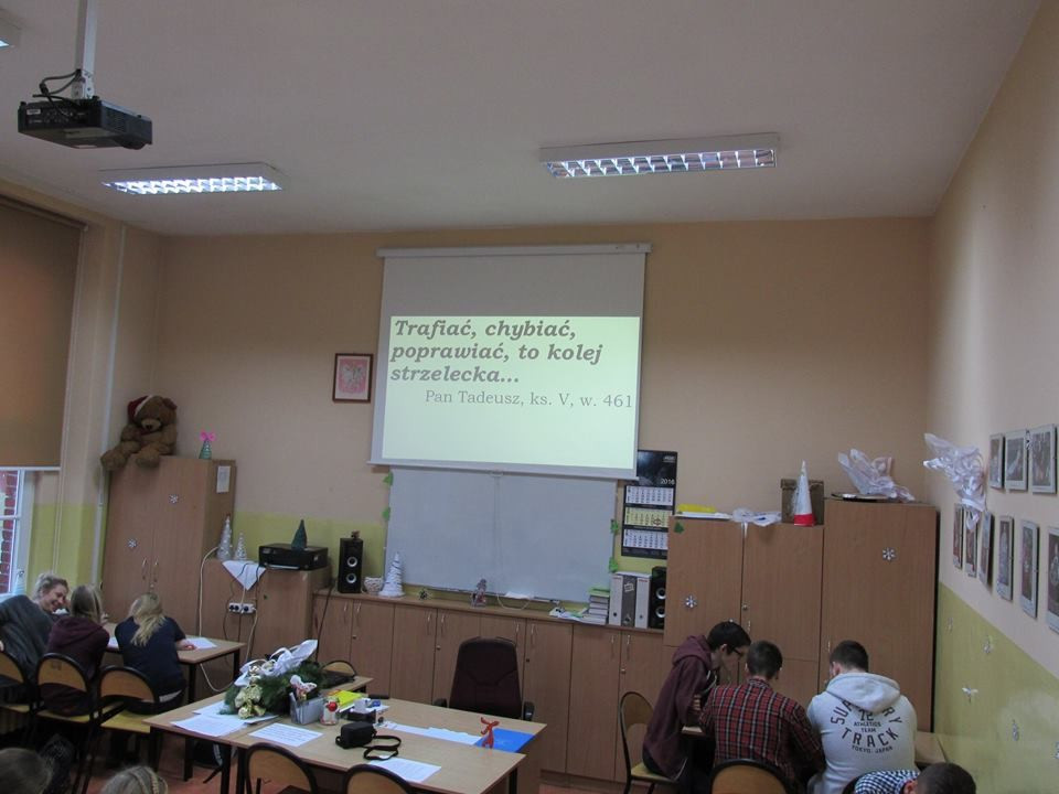 Obchody Dnia Patrona w Zespole Szkół nr 2 im. Adama Mickiewicza