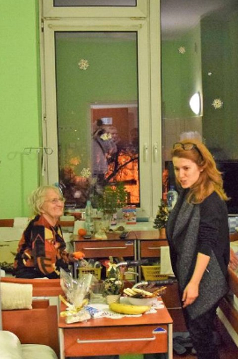 Grudniowa wizyta w Zakładzie Opiekuńczo-Leczniczym  w Chełmnie