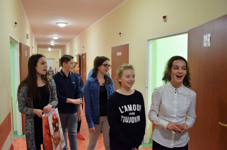 Grudniowa wizyta w Zakładzie Opiekuńczo-Leczniczym  w Chełmnie