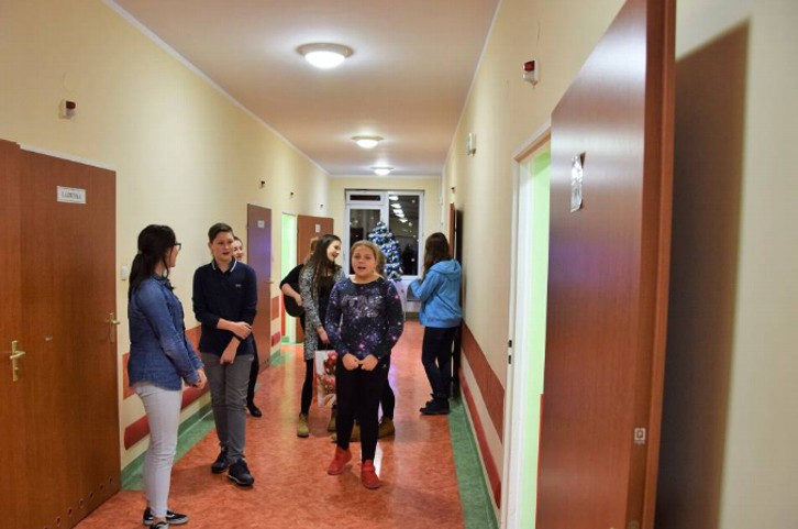 Grudniowa wizyta w Zakładzie Opiekuńczo-Leczniczym  w Chełmnie