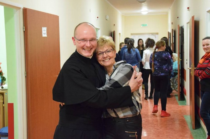 Grudniowa wizyta w Zakładzie Opiekuńczo-Leczniczym  w Chełmnie