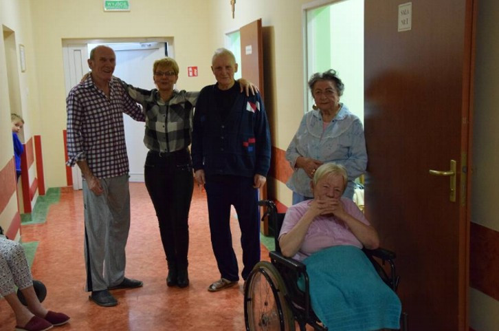 Grudniowa wizyta w Zakładzie Opiekuńczo-Leczniczym  w Chełmnie