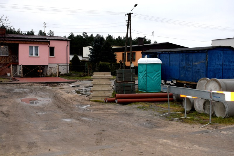 Przebudowa drogi gminnej i kanalizacji deszczowej, czyli PROBLEM mieszkańców Borówna