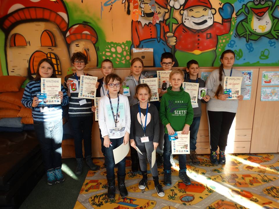 Ogłoszenie wyników konkursu graficznego w Szkole Podstawowej nr 4