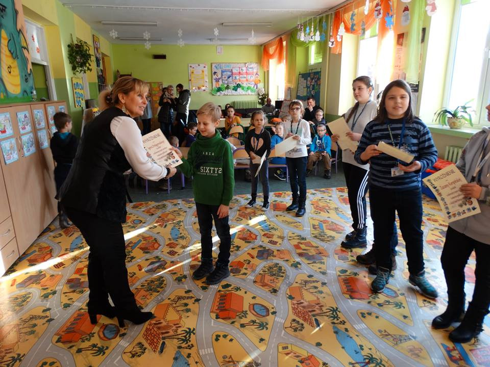 Ogłoszenie wyników konkursu graficznego w Szkole Podstawowej nr 4