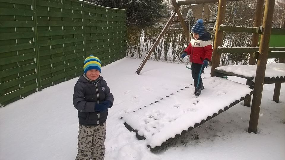 Akcja dokarmiania ptaków zimą w Niepublicznym Przedszkolu 