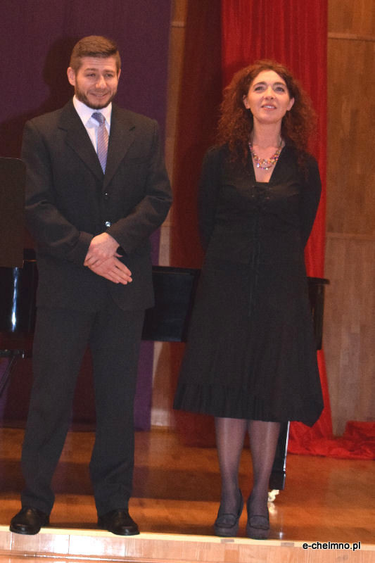 Koncert kolęd w wykonaniu uczniów klas fletu i klarnetu w Państwowej Szkole Muzycznej