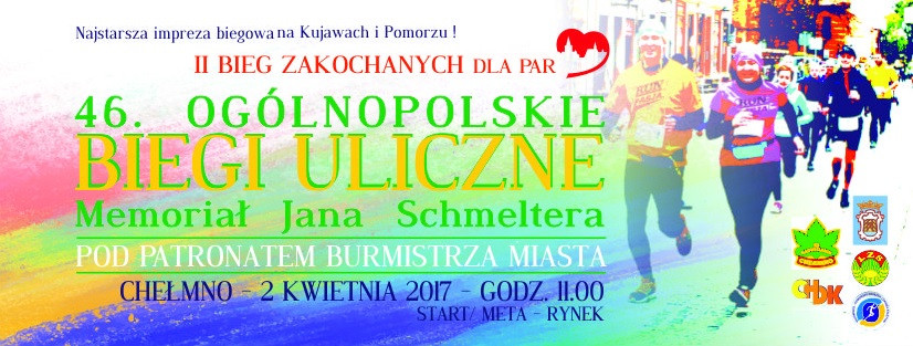 2 kwietnia - zapraszamy na II Bieg Zakochanych dla Par
