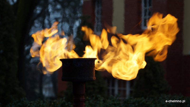 Uroczystość przy Grobie Nieznanego Żołnierza w Chełmnie