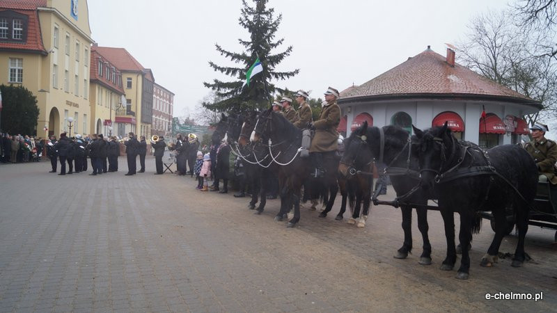 Uroczystość przy Grobie Nieznanego Żołnierza w Chełmnie