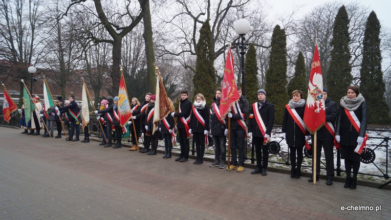 Uroczystość przy Grobie Nieznanego Żołnierza w Chełmnie