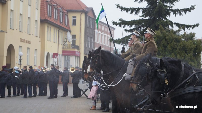Uroczystość przy Grobie Nieznanego Żołnierza w Chełmnie