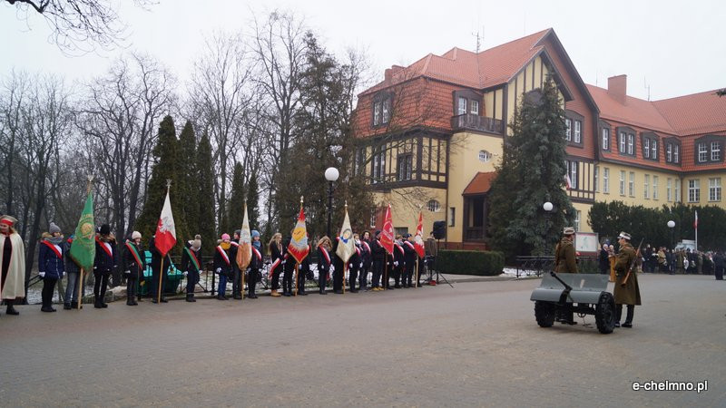 Uroczystość przy Grobie Nieznanego Żołnierza w Chełmnie