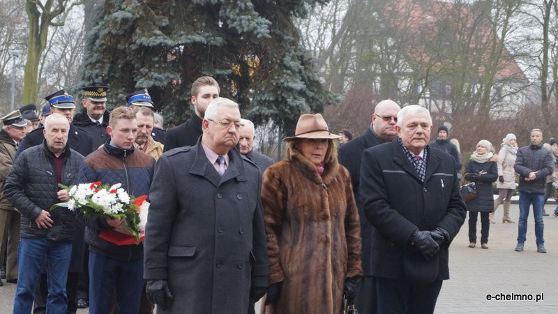 Uroczystość przy Grobie Nieznanego Żołnierza w Chełmnie