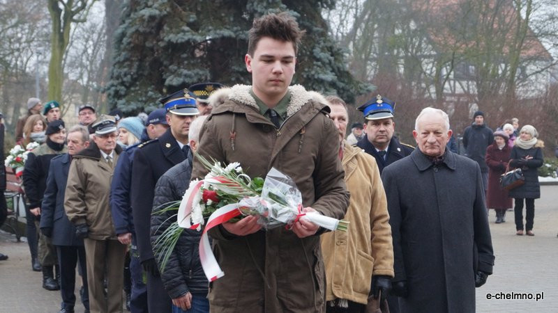 Uroczystość przy Grobie Nieznanego Żołnierza w Chełmnie