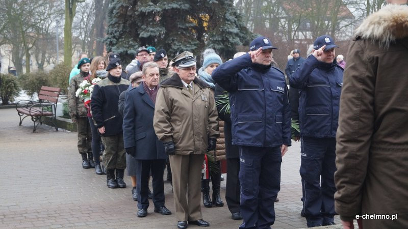 Uroczystość przy Grobie Nieznanego Żołnierza w Chełmnie