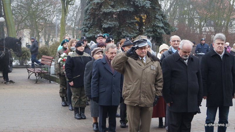 Uroczystość przy Grobie Nieznanego Żołnierza w Chełmnie