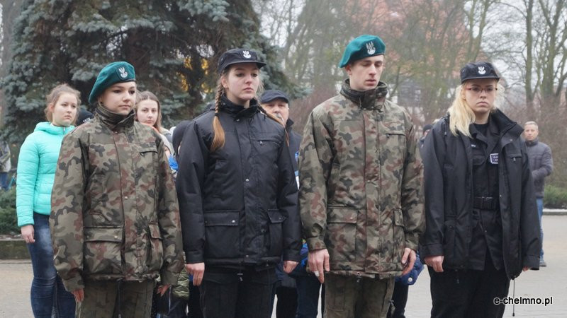 Uroczystość przy Grobie Nieznanego Żołnierza w Chełmnie