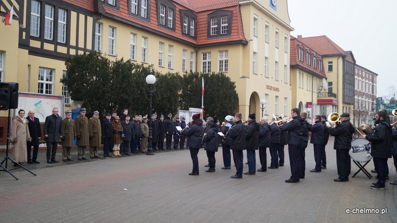 Uroczystość przy Grobie Nieznanego Żołnierza w Chełmnie